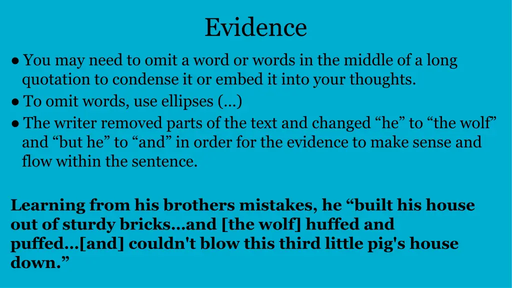 evidence 6