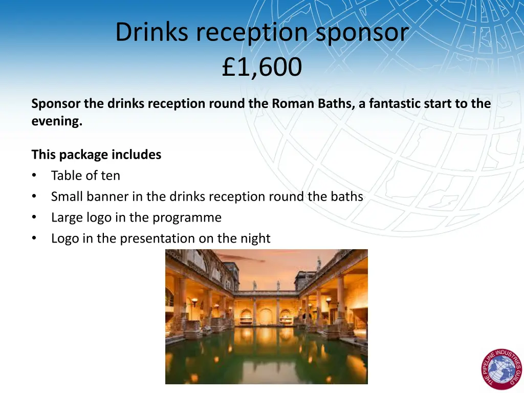 drinks reception sponsor 1 600