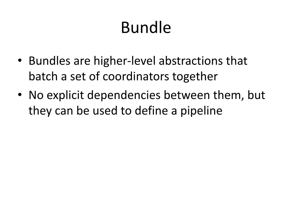 bundle