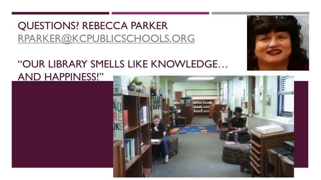 questions rebecca parker rparker@kcpublicschools