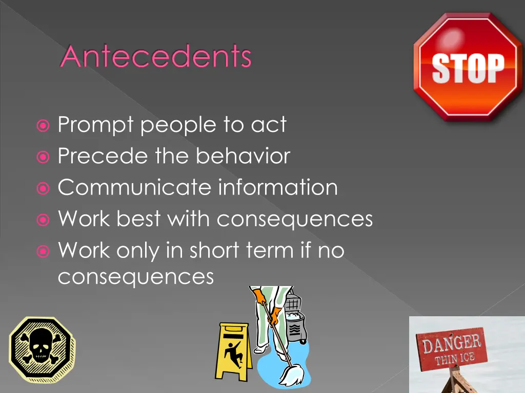 antecedents