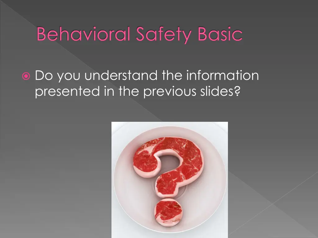 behavioral safety basic