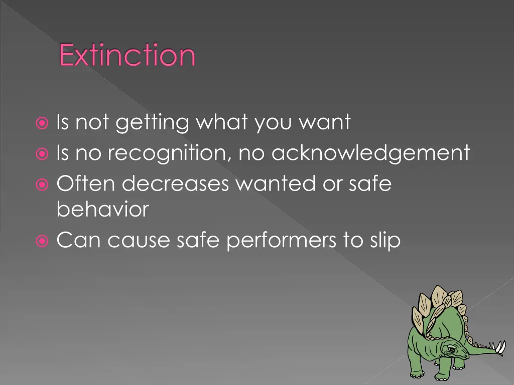 extinction