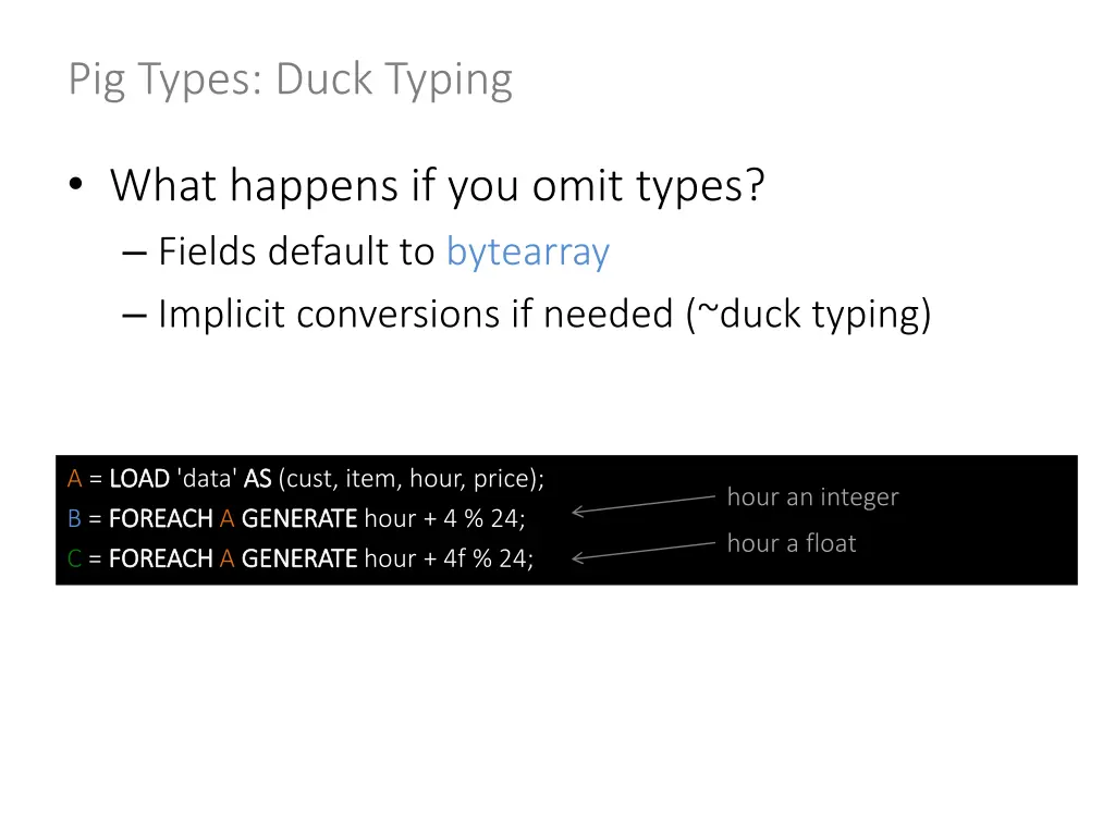 pig types duck typing