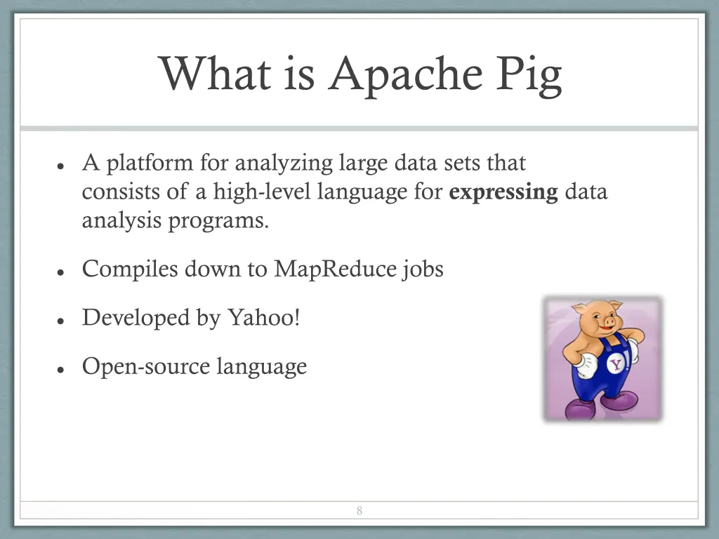 what is apache pig