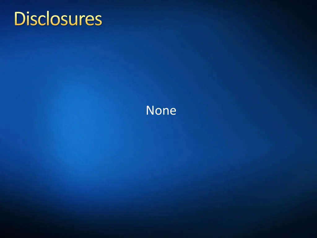 disclosures