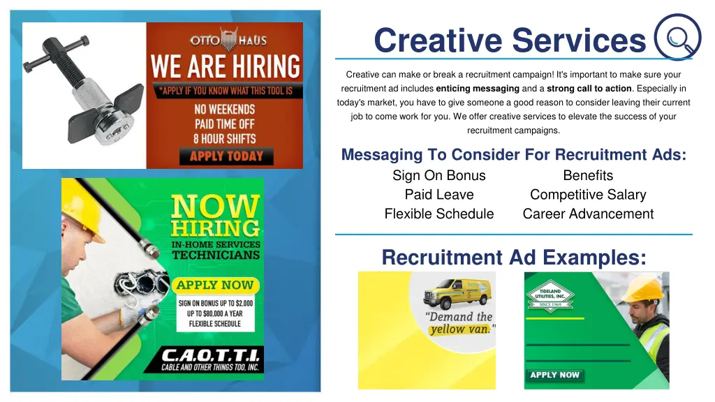 creative services