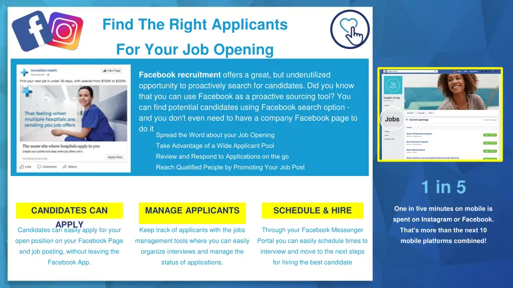 find the right applicants for your job opening