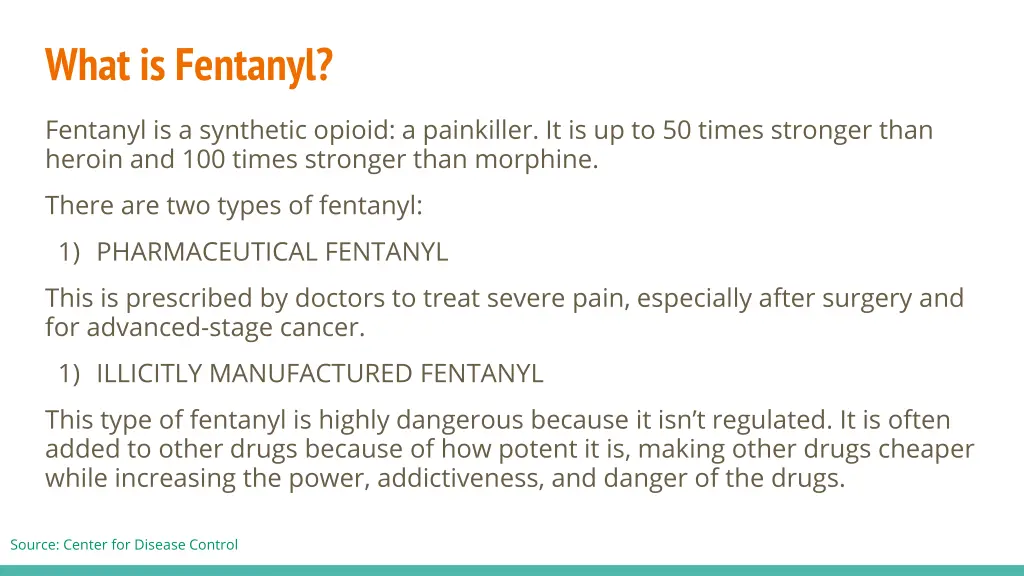 what is fentanyl