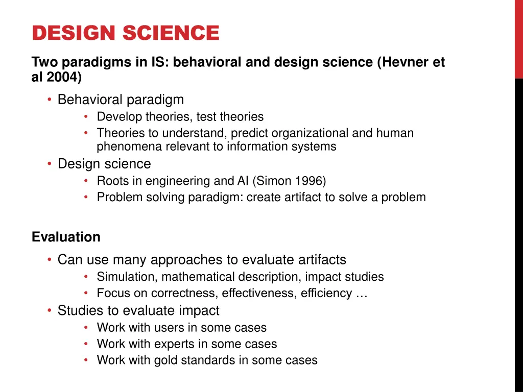 design science