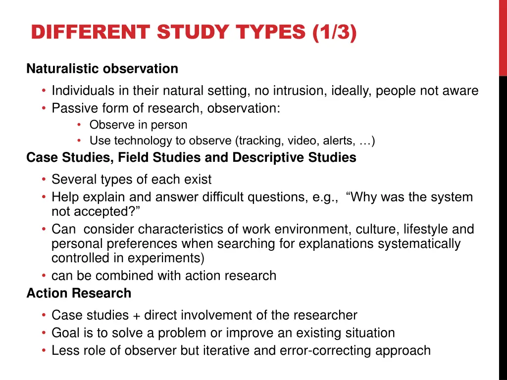 different study types 1 3