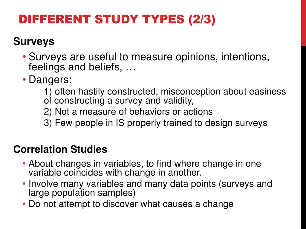 different study types 2 3