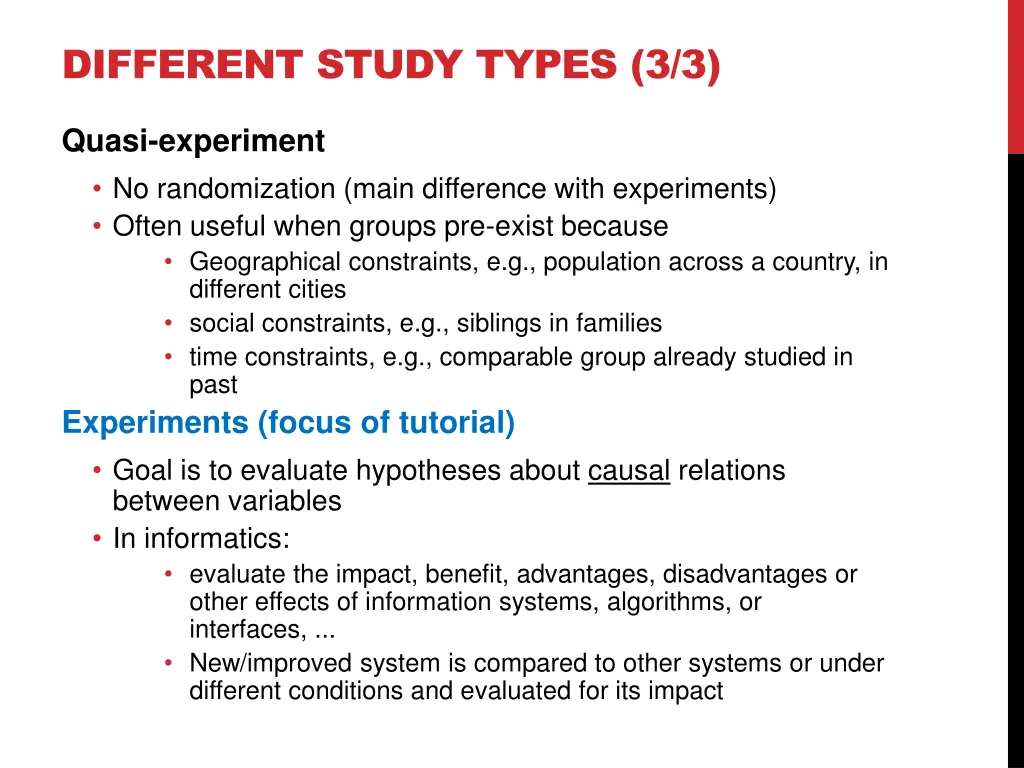 different study types 3 3