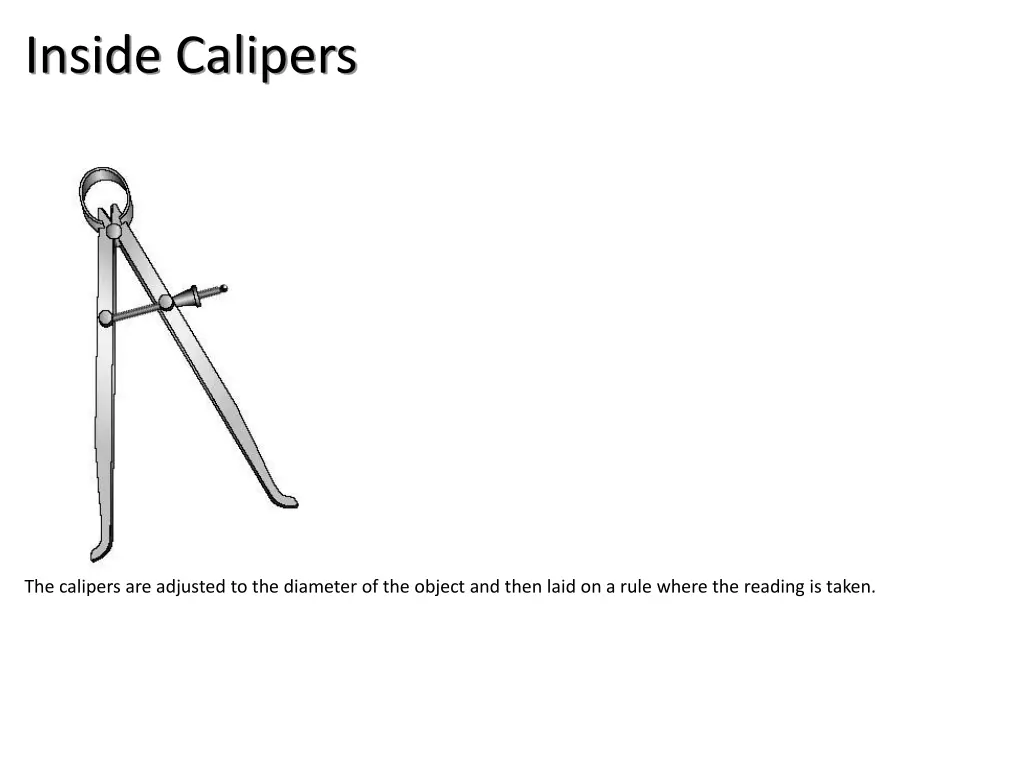 inside calipers