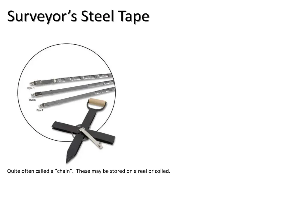 surveyor s steel tape