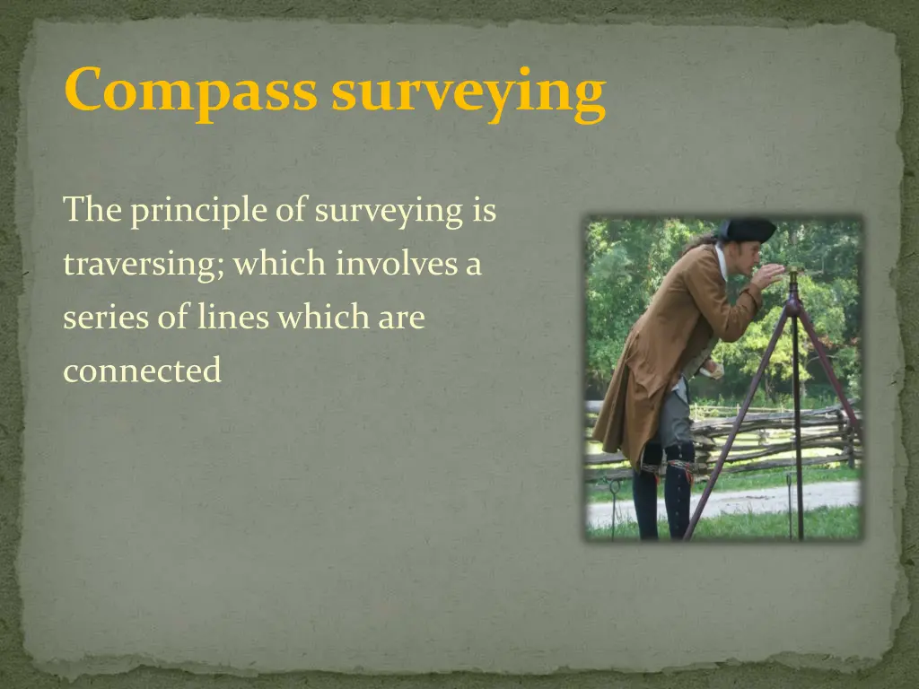 compass surveying 1