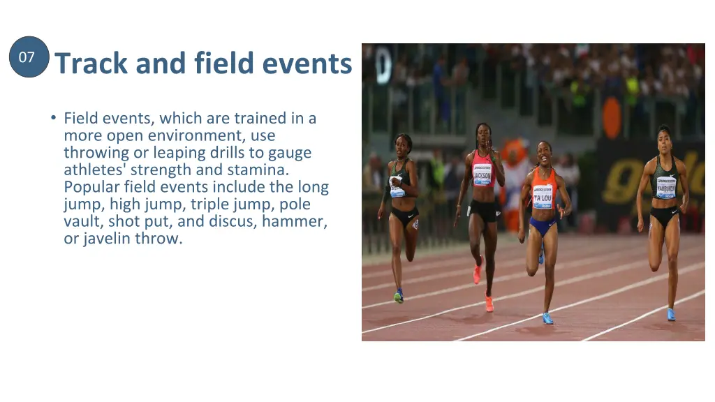 track and field events