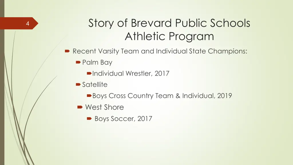 story of brevard public schools athletic program 2