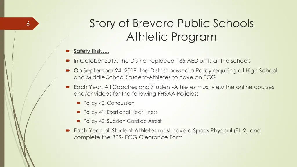 story of brevard public schools athletic program 4