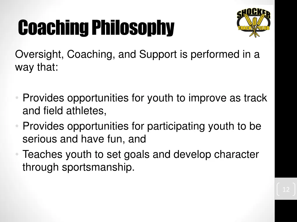 coaching philosophy