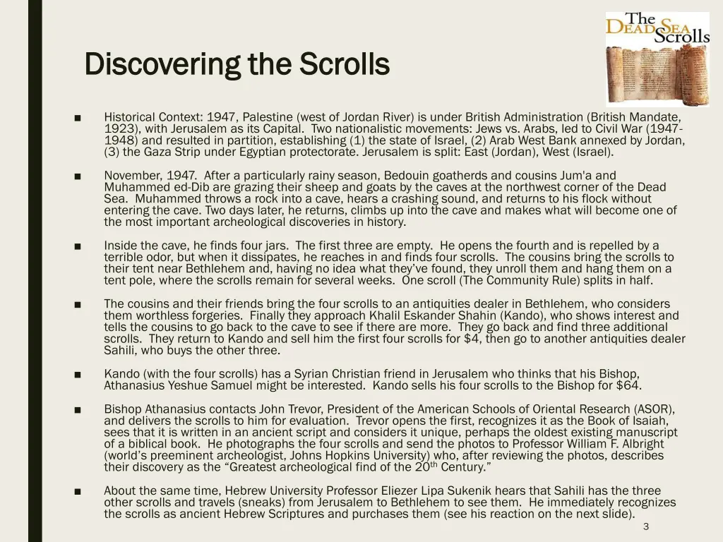 discovering the scrolls discovering the scrolls