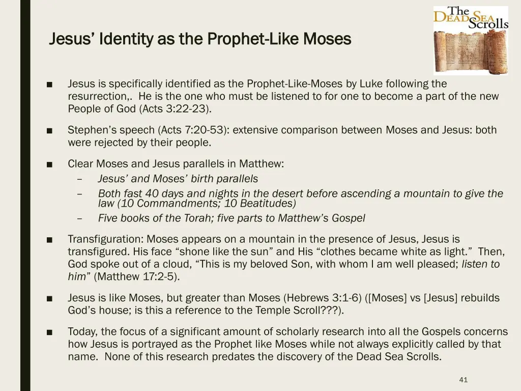 jesus identity as the prophet jesus identity