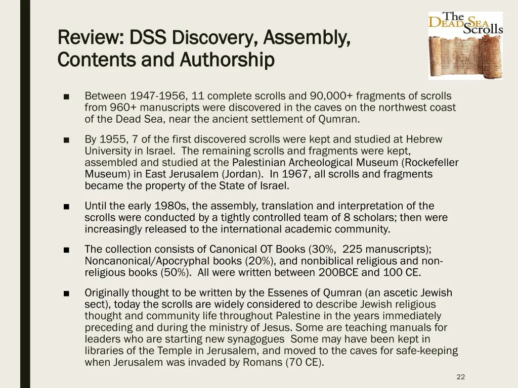 review dss review dss discovery contents