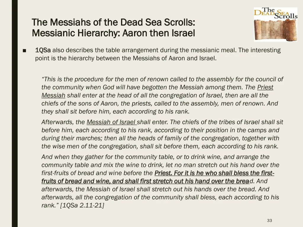 the messiahs of the dead sea scrolls the messiahs