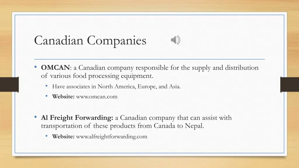 canadian companies