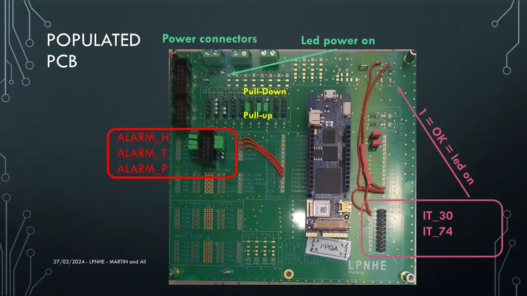 populated pcb