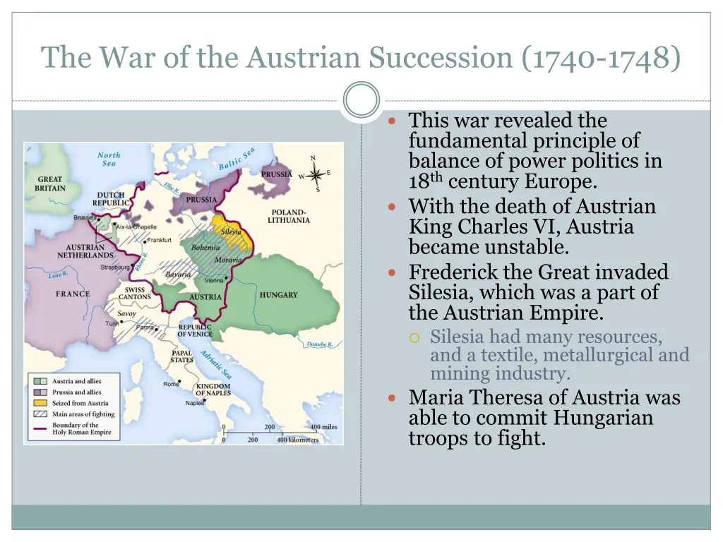 the war of the austrian succession 1740 1748