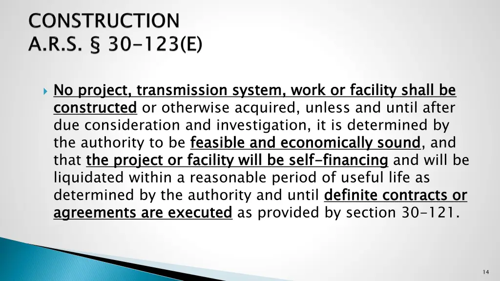 no project transmission system work or facility