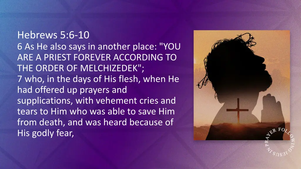 hebrews 5 6 10 6 as he also says in another place