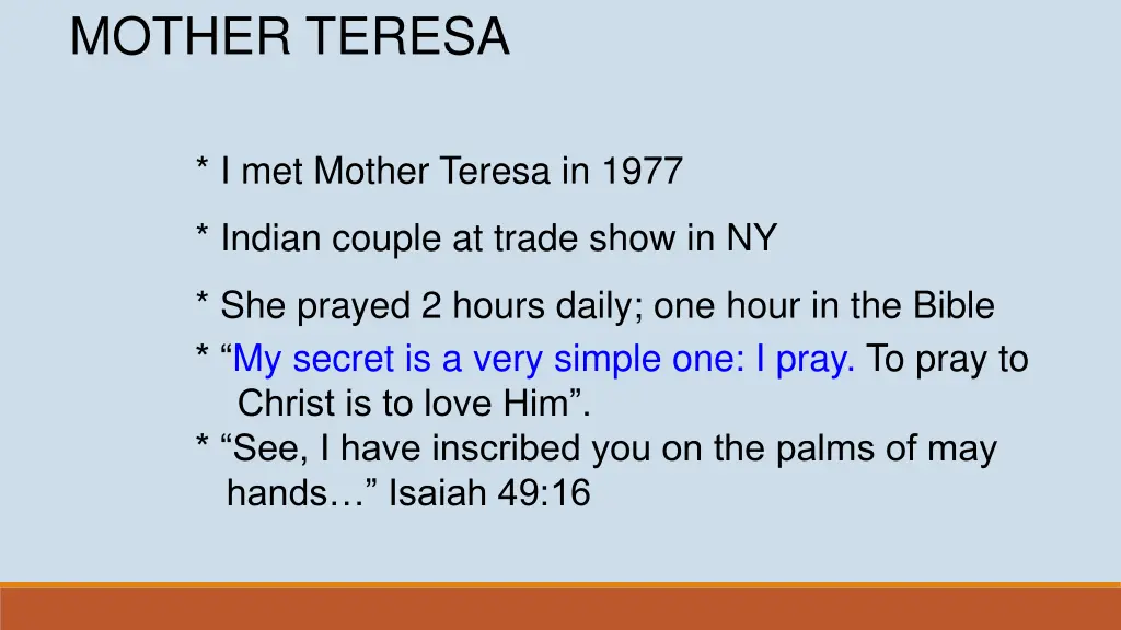 mother teresa