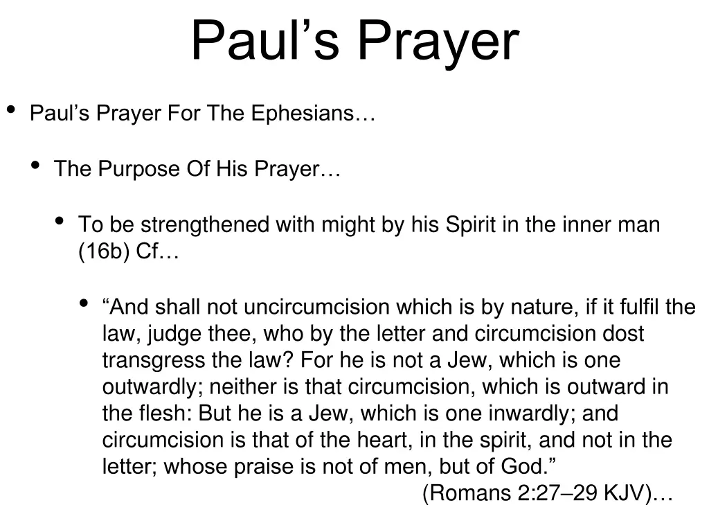 paul s prayer 10