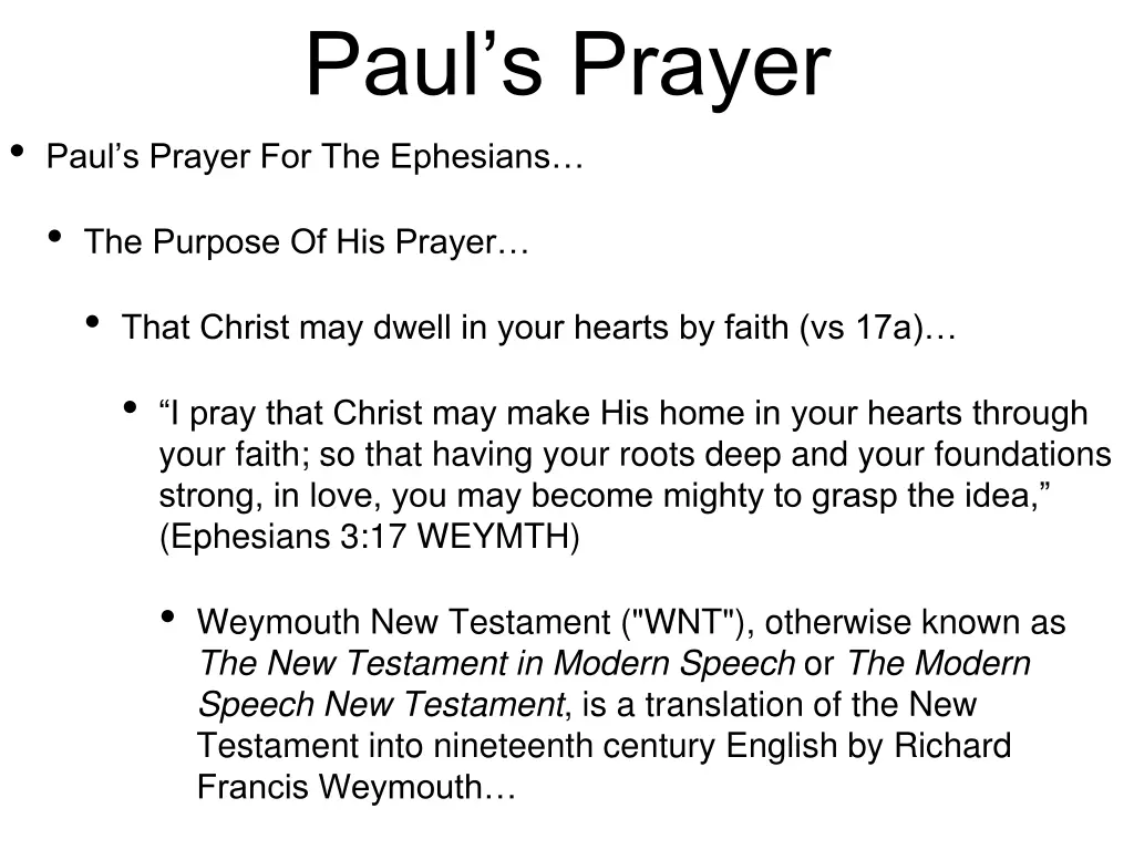 paul s prayer 11