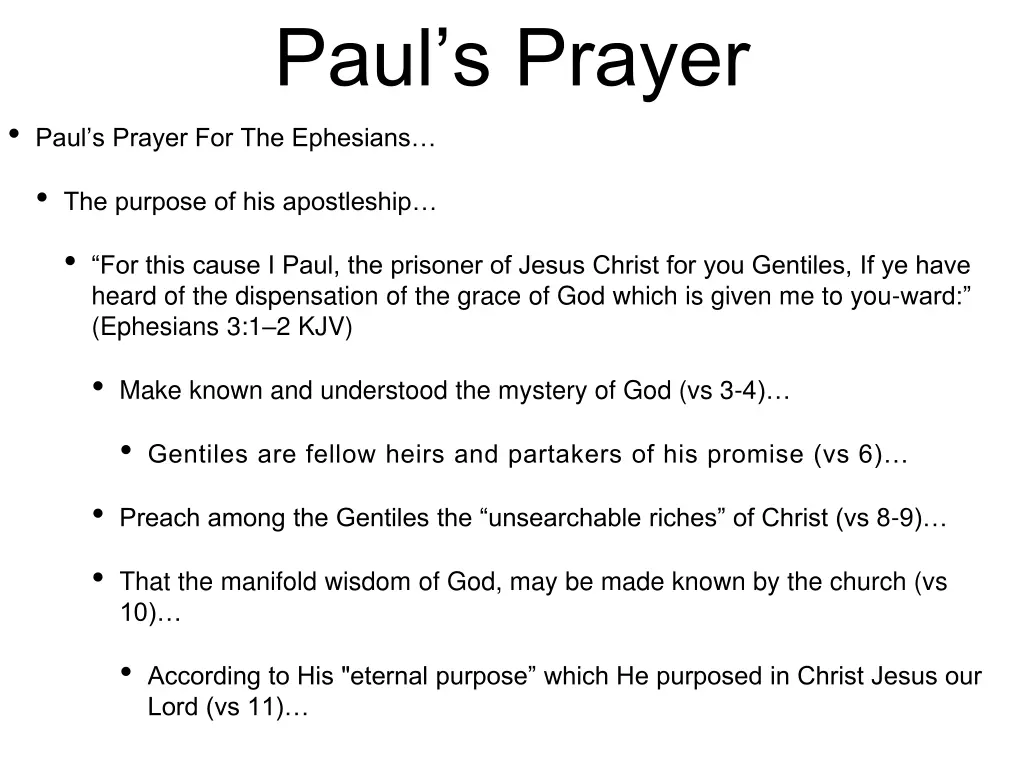 paul s prayer 8