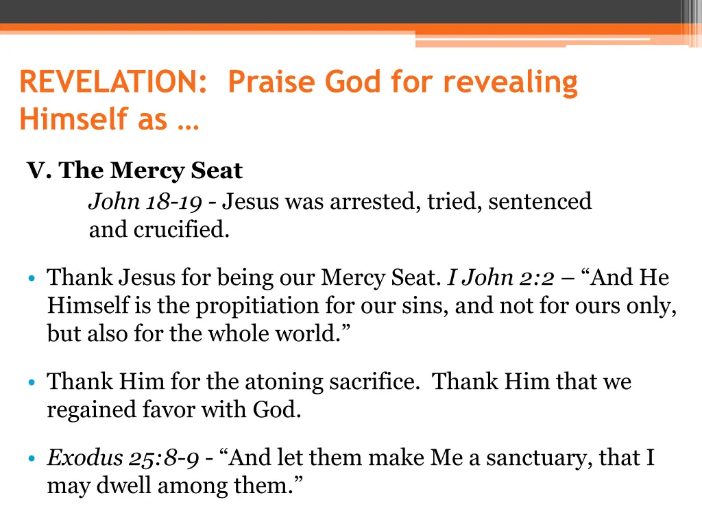 revelation praise god for revealing himself as 3