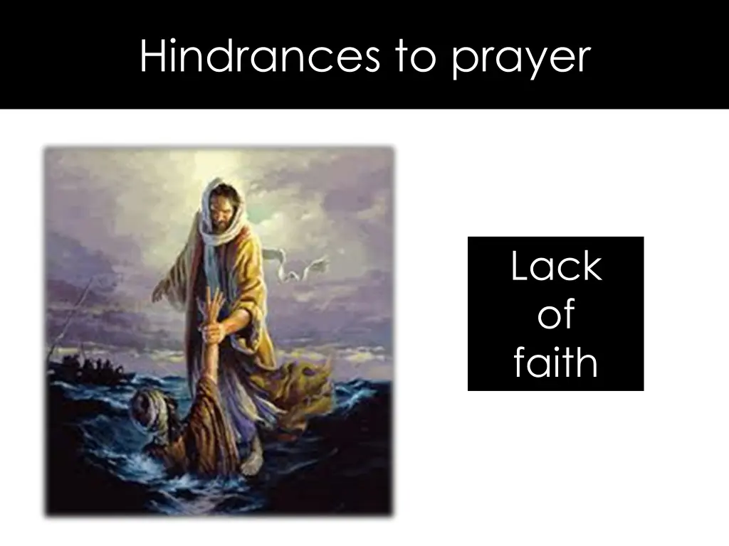 hindrances to prayer 4