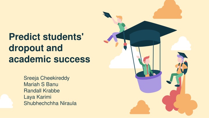 predict students dropout and academic success