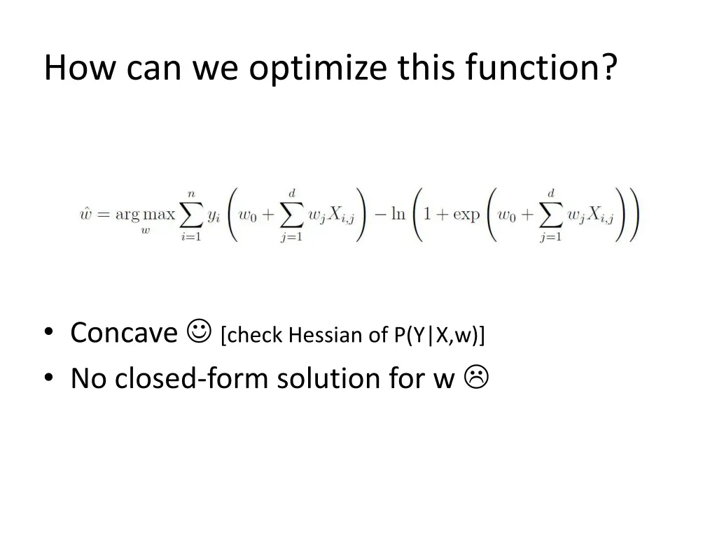 how can we optimize this function