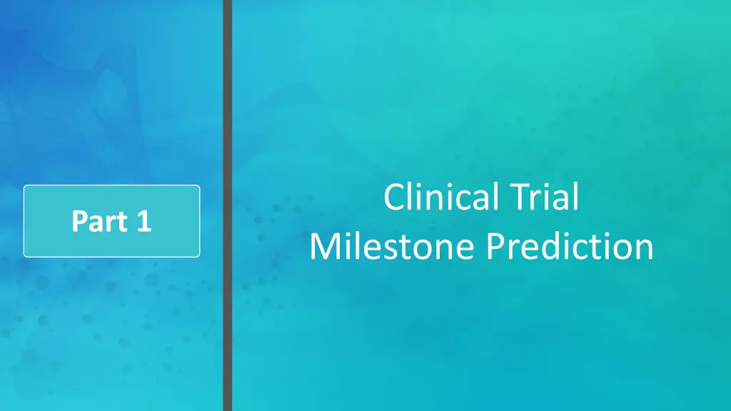 clinical trial milestone prediction