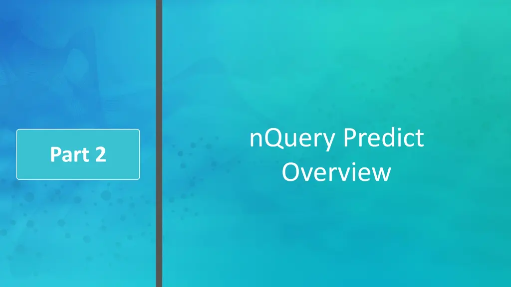 nquery predict overview