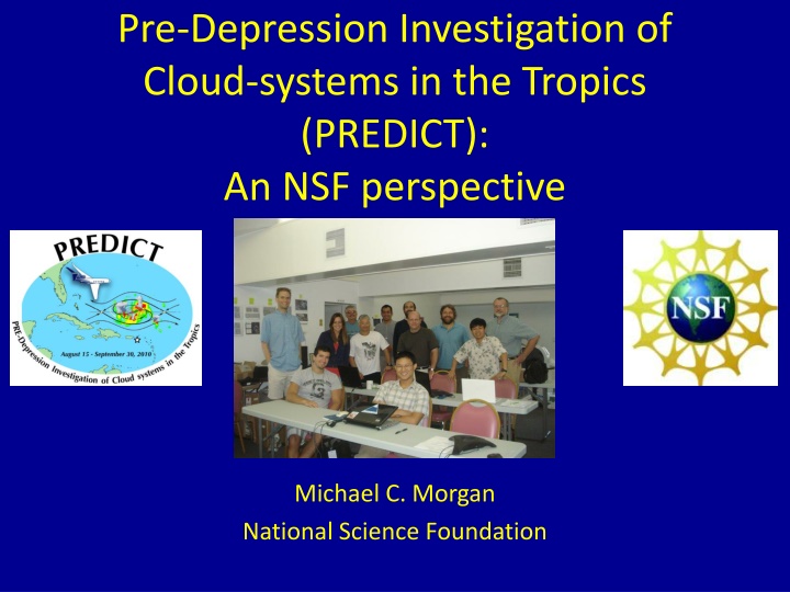 pre depression investigation of cloud systems