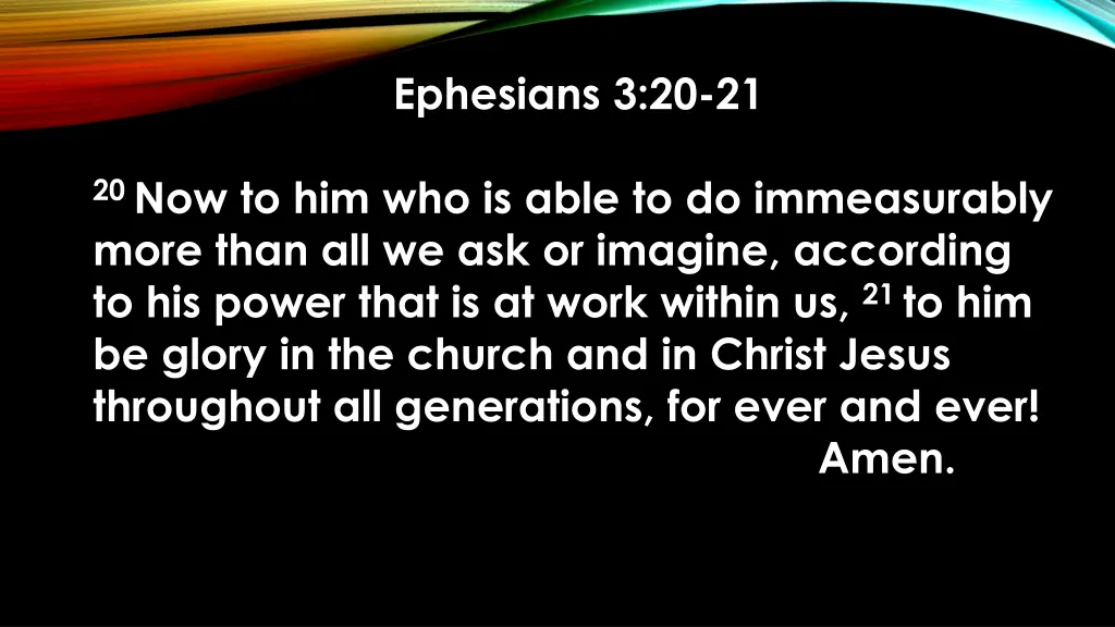 ephesians 3 20 21