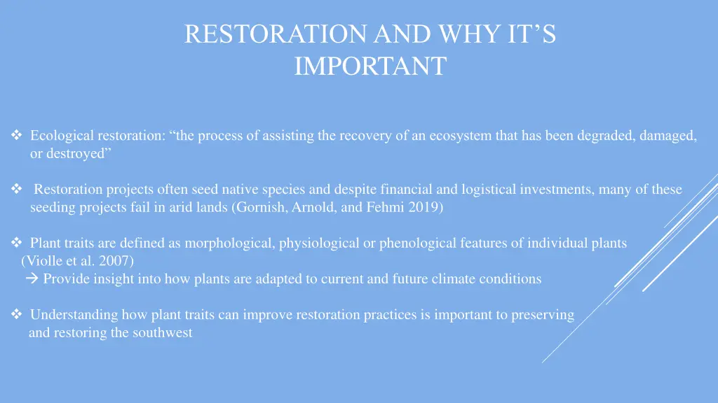 restoration and why it s important