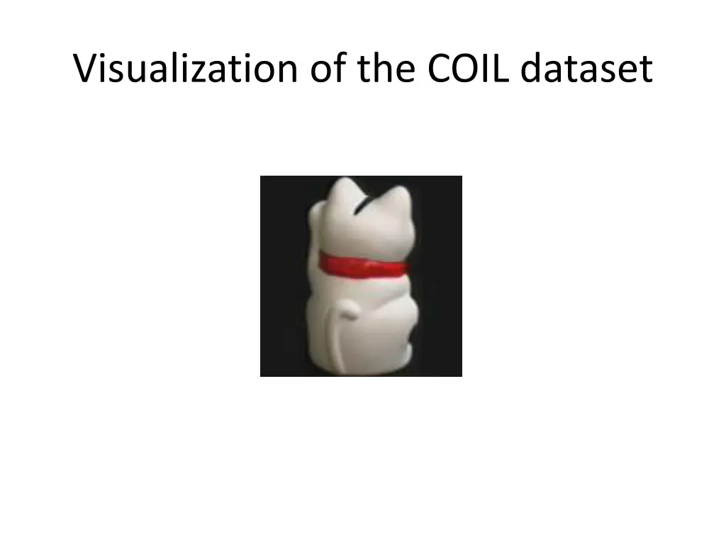 visualization of the coil dataset 10