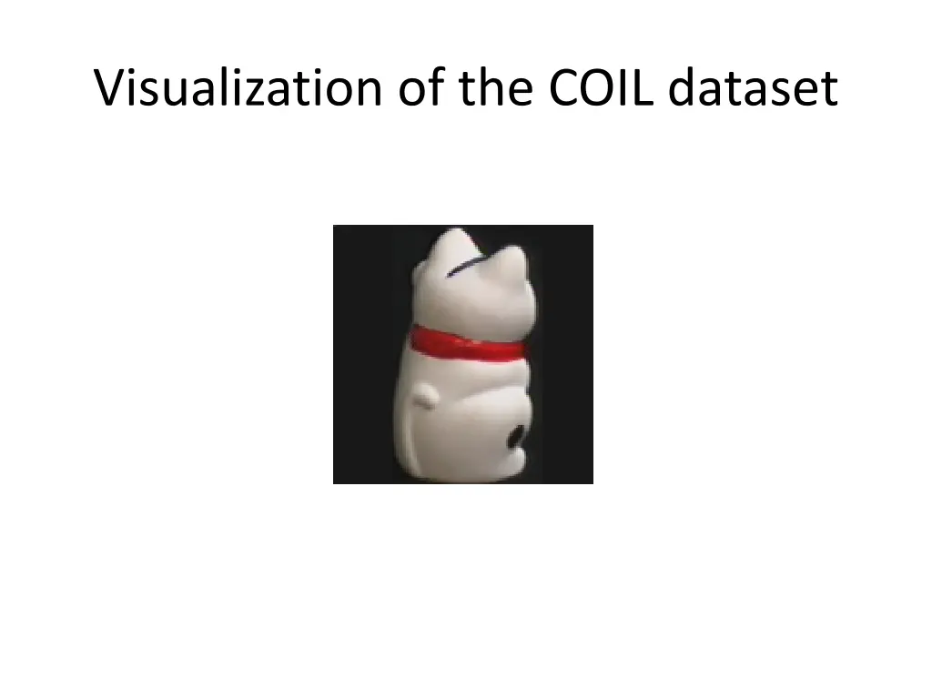 visualization of the coil dataset 11