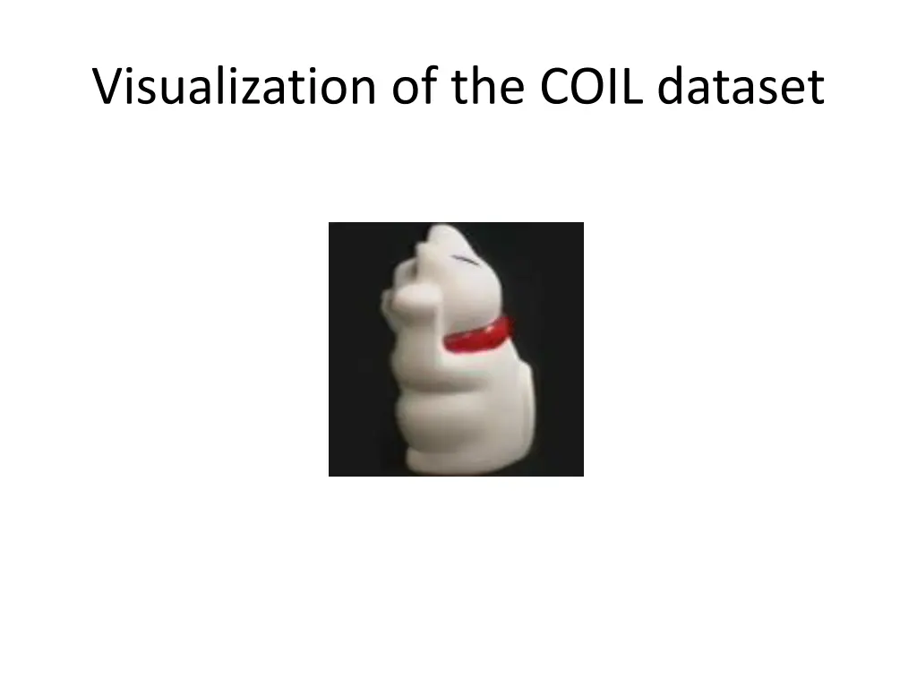 visualization of the coil dataset 5