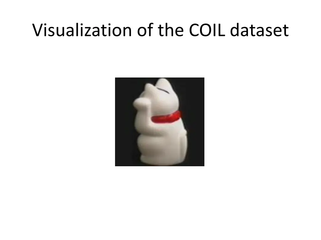 visualization of the coil dataset 6